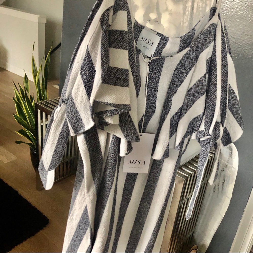 Misa Los Angelos stripe dress - Picture 3 of 6